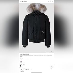 Canada Goose Youth Rundle Bomber